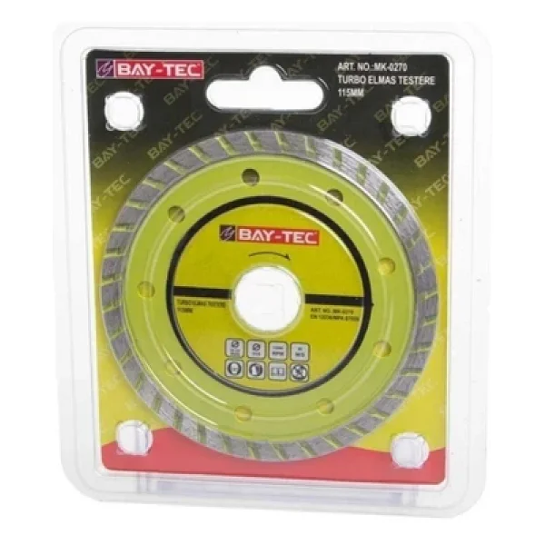 Bay-Tec MK-0270 Turbo Elmas Testere Kesici Disk - Görsel 5