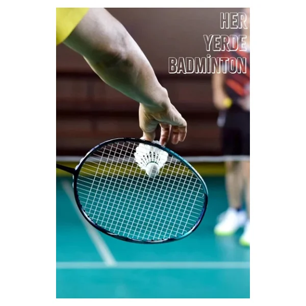 6 Adet Badminton Topu Semi-pro Dengeli Hız Başlangıç Kutulu Mantar Kafa Deluxe Top Seti Beyaz 620 - Görsel 5