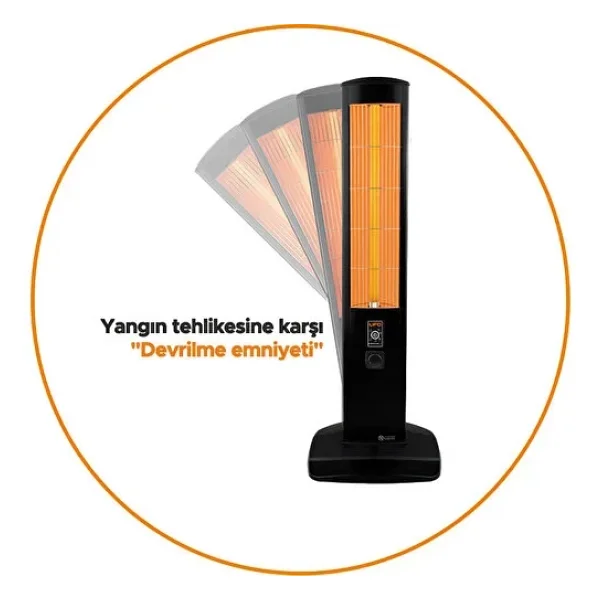 Ufo Erciyus Smart 2300 W Kule Tipi Isıtıcı - Görsel 3