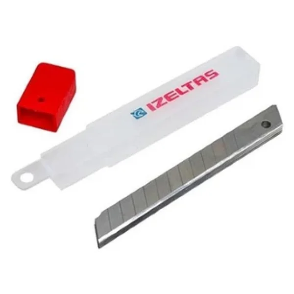 İzeltaş 14000005089 Pro Maket Bıçağı Dar Yedek Bıçak 9 mm (10'lu) - Görsel 8