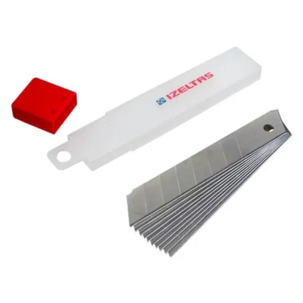 Izeltaş Pro Maket Bıçağı Geniş Yedek Bıçak 18 mm (10'lu) - Görsel 4