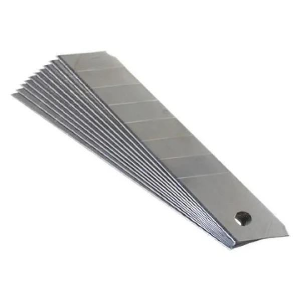 Izeltaş Pro Maket Bıçağı Geniş Yedek Bıçak 18 mm (10'lu) - Görsel 6