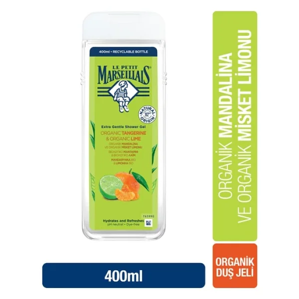 Le Petit Marseillais Mandalina ve Misket Limonu Duş Jeli 400 ml - Görsel 5