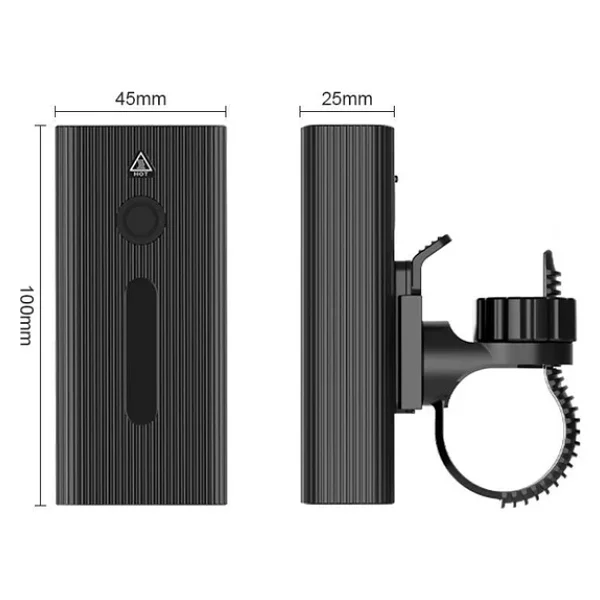 Schulzz 15000 Lümen 3xT6 Led USB ile Şarj Edilebilir Bisiklet Farı - Görsel 5