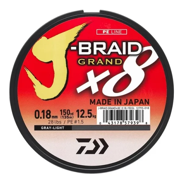 Daiwa J-Braid Grand 8X 135 m 0.06 mm 5 kg İp Misina - Görsel 2