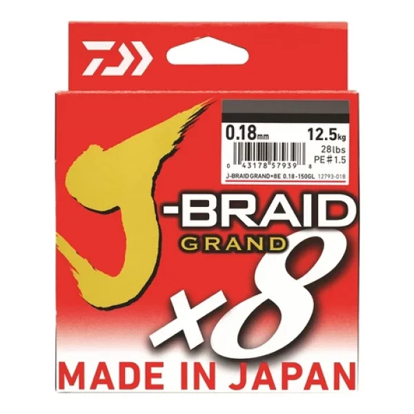 Daiwa J-Braid Grand 8X 300 m 0.24 mm 22 kg Multicolor İp Misina - Görsel 2