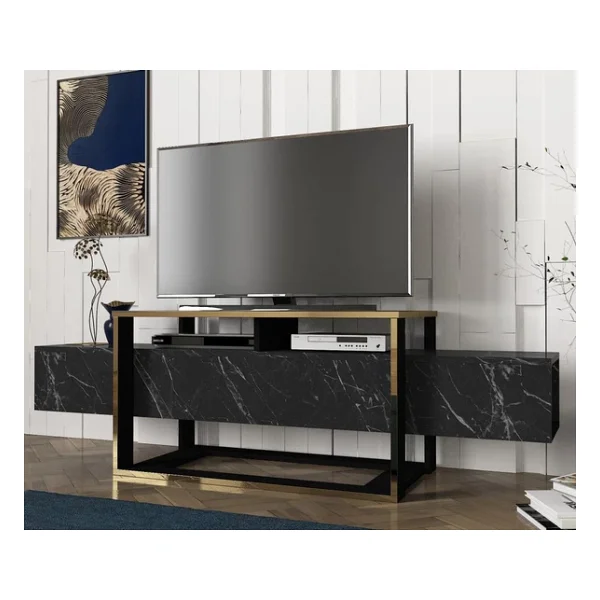 Dekorister Exclusive Bianco TV Ünitesi - Görsel 3