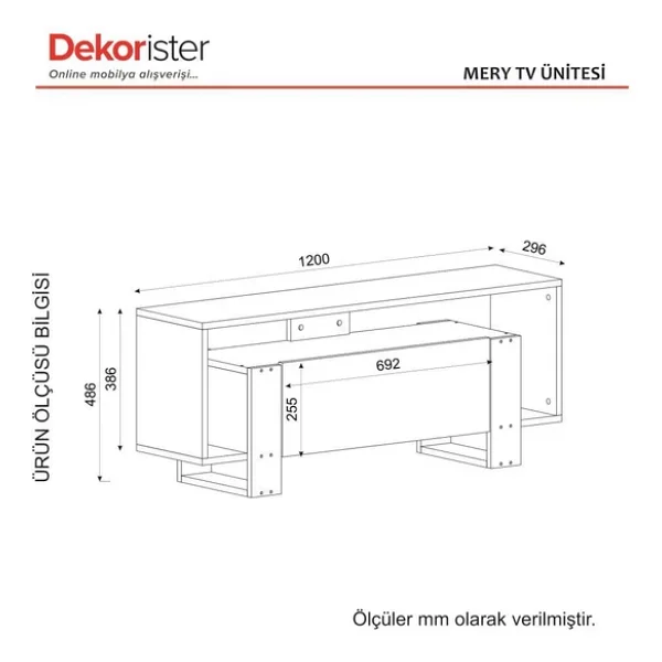 Dekorister Mery TV Ünitesi - Görsel 7
