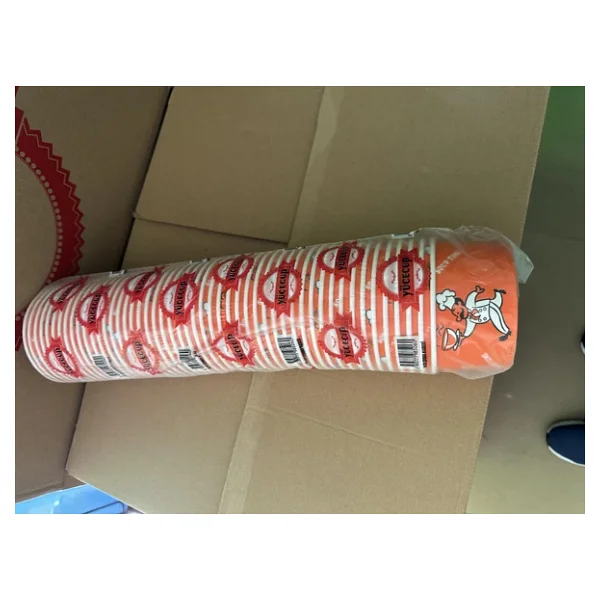 YüceCup Kraft Kağıt Şeffaf Kapaklı Çorba Kasesi - 16 Oz - 480 Ml. - 500 Adet / Koli - Görsel 4