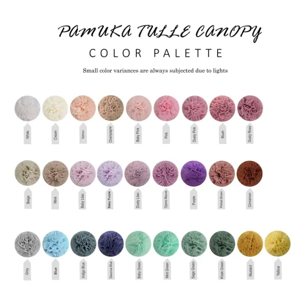 PAMUKA Tül Cibinlik Deluxe Blush - Görsel 5
