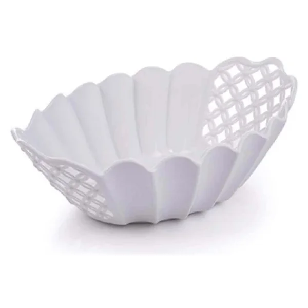 Gmb Nazen K-49 Termoset Kırılmaz-Oval Ekmek Sepeti-21X32 Cm 12 Adet - Görsel 2