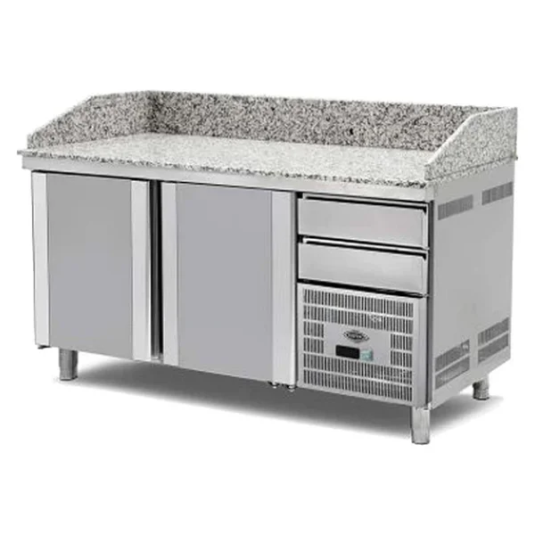 Empero EMP.160.80.01 Granit Tablalı Pizza Hazırlık Buzdolabı - Görsel 2