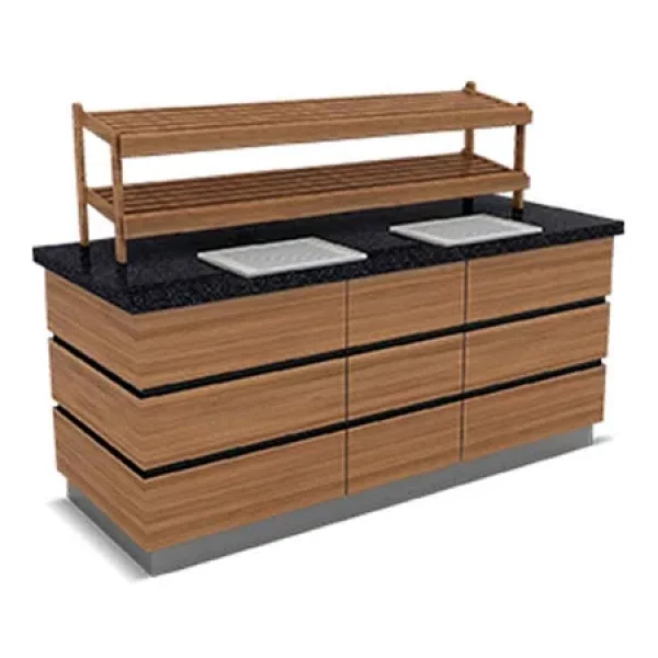 Empero KPD.ESU.01 Kapadokya Ekmek Servis Ünitesi 100x90x90 cm - Görsel 2