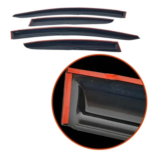 Hyundai Tucson 2005-2010 Mügen Cam Rüzgarlığı 4'lü - Görsel 3