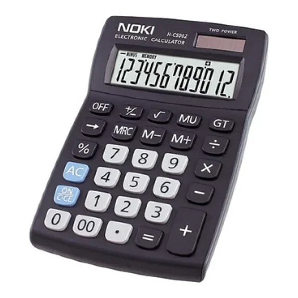 Noki H-CS002 12 Haneli Masaüstü Hesap Makinesi - Görsel 8