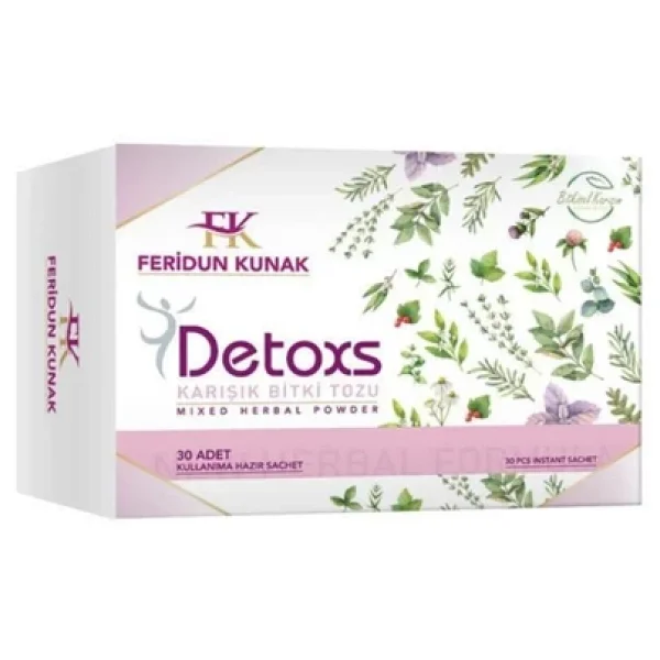 Feridun Kunak Detoxs Karışık Bitki Tozu 30'lu - Görsel 5
