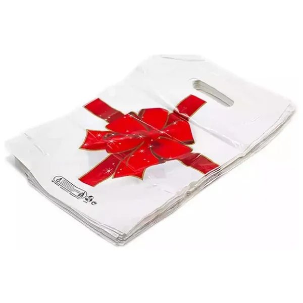 Armaplus Takviyeli Kalın Baskılı Beyaz Çanta Poşet Torba - 2 No - 26X38 Cm. - 50 Adetlik Paket - Görsel 3