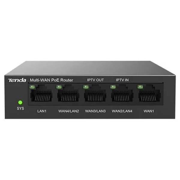 Tenda G0-5G-PoE 5PORT Gigabit Ethernet PoE Gateway/Router - Görsel 9