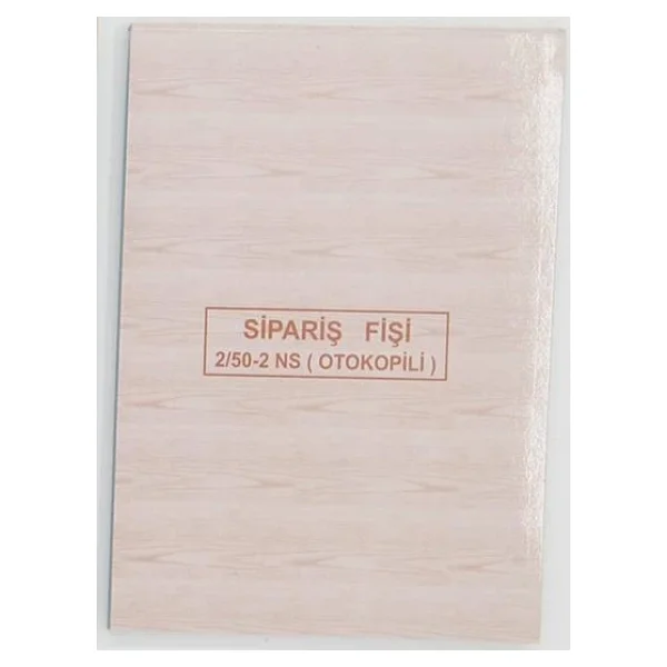 Dılman Sıparıs Fısı 14x20 2 Nusha 50 Sayfa - Görsel 4
