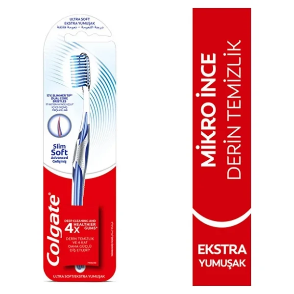 Colgate Slim Soft Advanced Diş Fırçası - Görsel 3