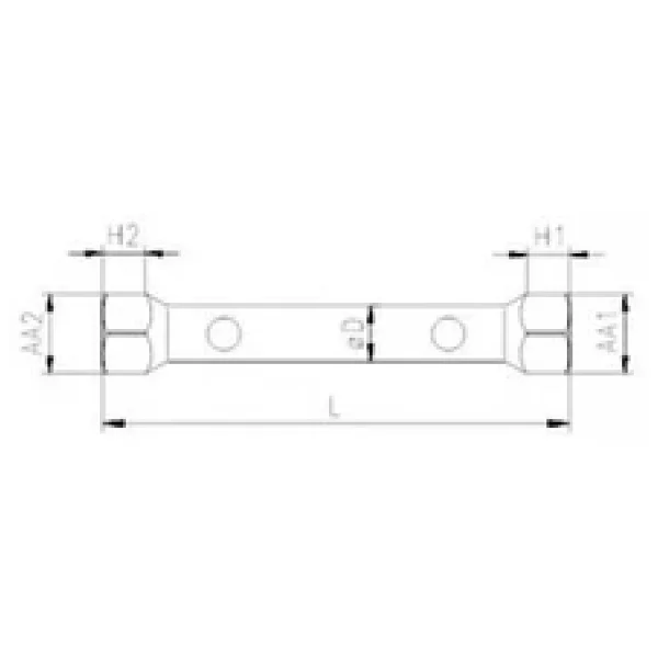 İzeltaş 1800 6x7 mm İki Ağız Kovan Anahtar - Görsel 6