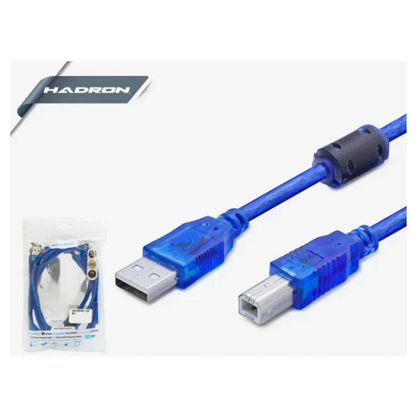 Hadron HDX-7502 3 m USB 2.0 Yazıcı Kablosu - Görsel 2