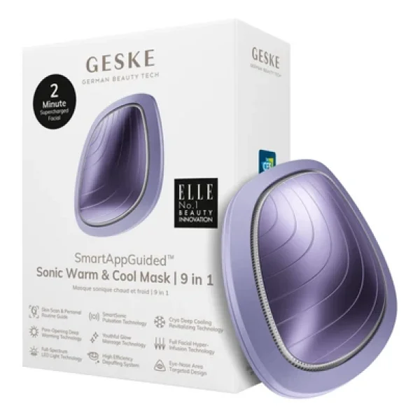 Geske Sonic Warm & Cool Mask 9'u 1 Arada Cilt Bakım Cihazı - Görsel 8