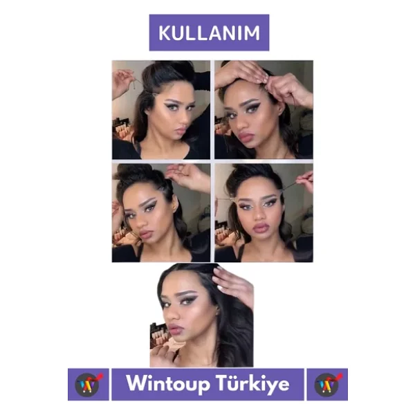 Premium Günlük Kullanım Suya Dayanıklı Ipli Yüz Kaş&göz Vücut Gıdı Gerdirme Bandı 3'lü Set 20 Adet - Görsel 3
