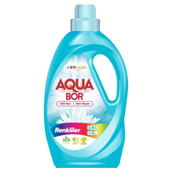 Aquabor Sıvı Deterjan 33 Yıkama 2.15 lt - Görsel 5