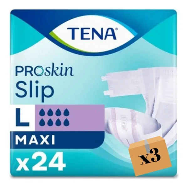 Tena Belbantlı Maxi 8 Damla Büyük Boy L 24'lü 3 Adet Hasta Bezi - Görsel 7