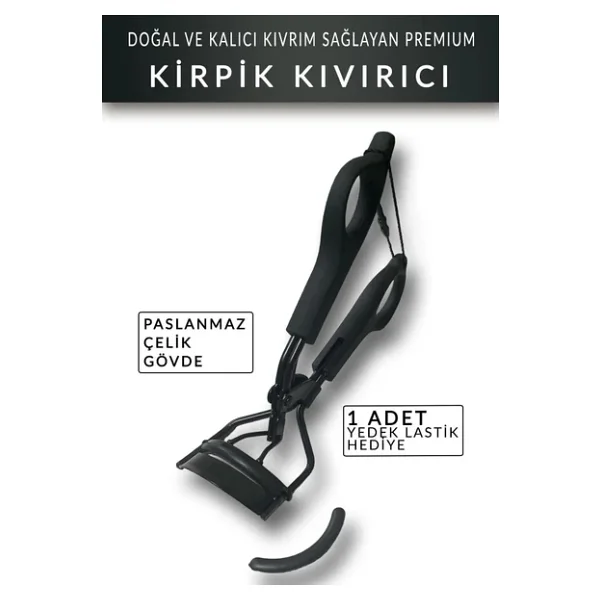 Kirpik Kıvırıcı Eyelash Curler Premium - Görsel 2