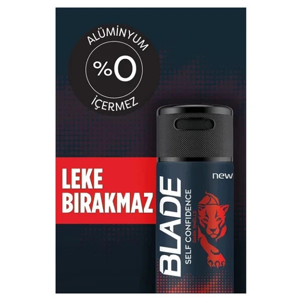 Blade Self Confidence 150 ml Erkek Deodorant - Görsel 4