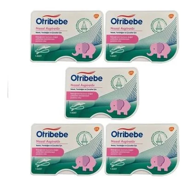 Otribebe Yumuşak Uçlu Nazal Aspiratör 5 Adet - -- - Görsel 3