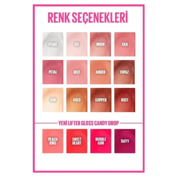 Maybelline New York Lifter Gloss Nemlendirici 023 Sweetheart Dudak Parlatıcısı - Görsel 8