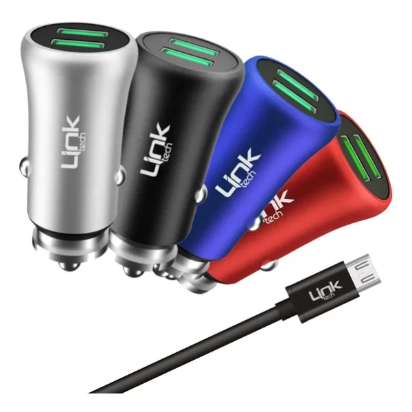 LinkTech M581 Micro USB Kablolu Hızlı Araç Şarj Aleti - Görsel 6