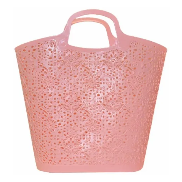 Temel Plaj ve Alışveriş Çantası - Pembe - Görsel 2