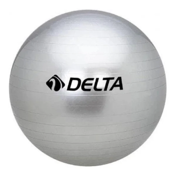 Delta 65 cm Dura-Strong Deluxe Gümüş Pilates Topu (Pompasız) - Görsel 7