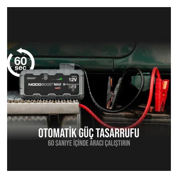 Noco Genius GB250 12 V 5250 Amper Taşınabilir Akü Takviye Cihazı - Görsel 9