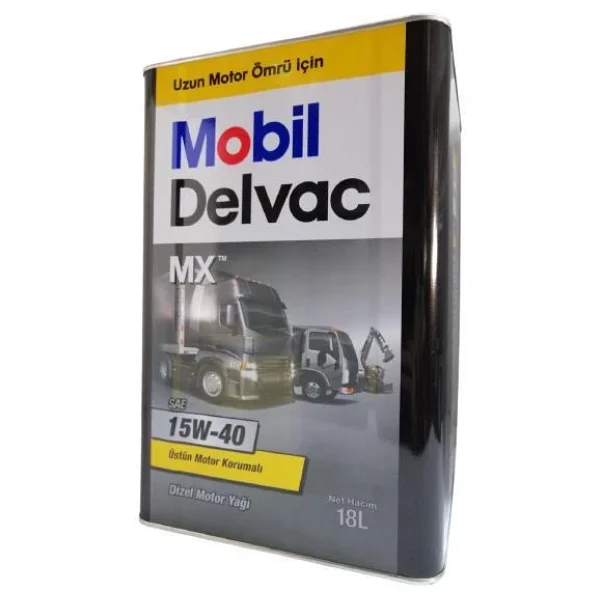 Mobil Delvac MX 15W-40 18 lt Motor Yağı - 2024 - Görsel 2