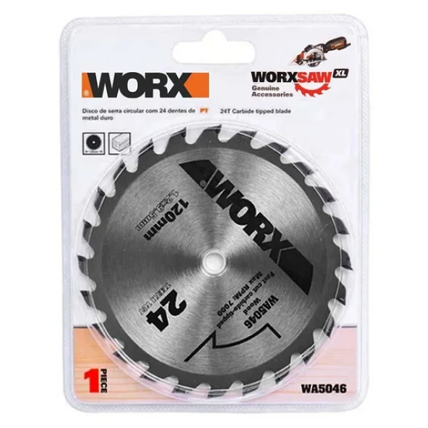 Worx WA5046 120 x 9.5 mm Elmas Daire Testere Bıçağı - Görsel 6