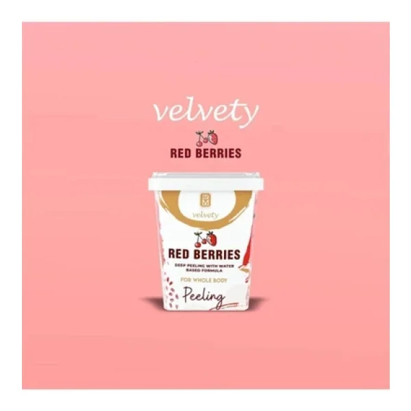 IDM Concept Velvety Red Berry 400 ml Vücut Peelingi - Görsel 4