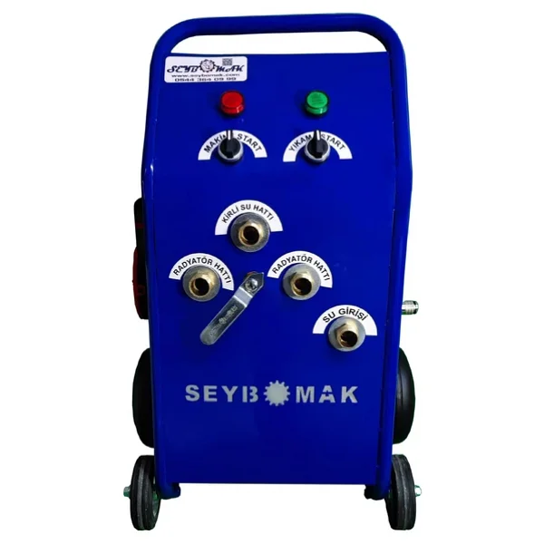 Seybomak Havalı Petek Temizleme Makinesi Çift Yönlü Darbeli 1,2 Hp Mavi - Görsel 2