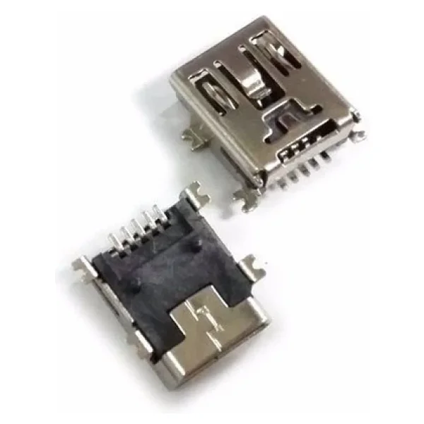 Mini Usb Dişi Şarj Soketi 5 Pin Mini Usb Tablet Şarj Girişi - Görsel 2