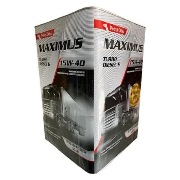 Petrol Ofisi Maximus Turbo Diesel S 15W-40 18 lt Motor Yağı - Görsel 3