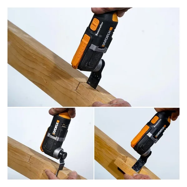 Worx WA4948 Çok Amaçlı Raspalama Makinesi için 35x40mm Ahşap, Fiberglas, PVC Universal Kesme Bıçağı - Görsel 6