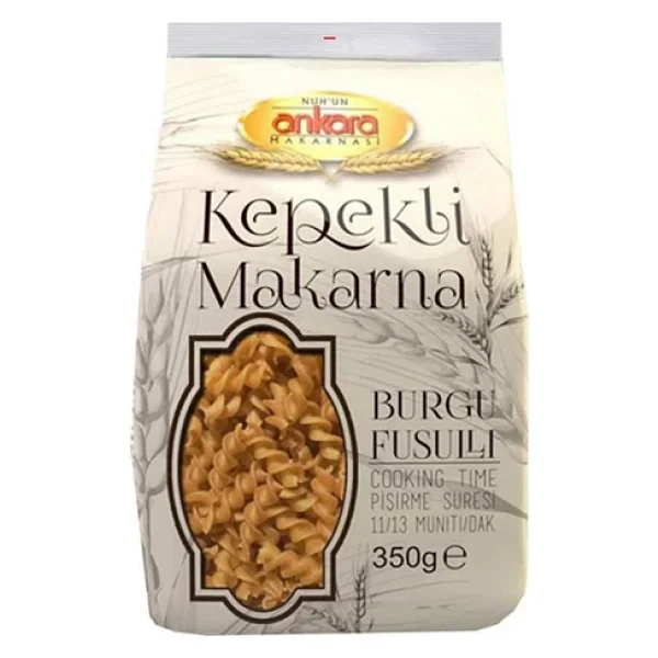 Nuh'un Ankara Kepekli Burgu Makarna 350 gr - Görsel 2