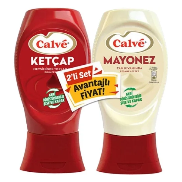 Calve 600 gr Ketçap + 540 gr Mayonez - Görsel 3