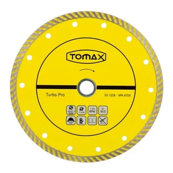 Tomax Turbo Elmas Mermer - Granit Kesme Testere 180x2.2x22 - Görsel 4