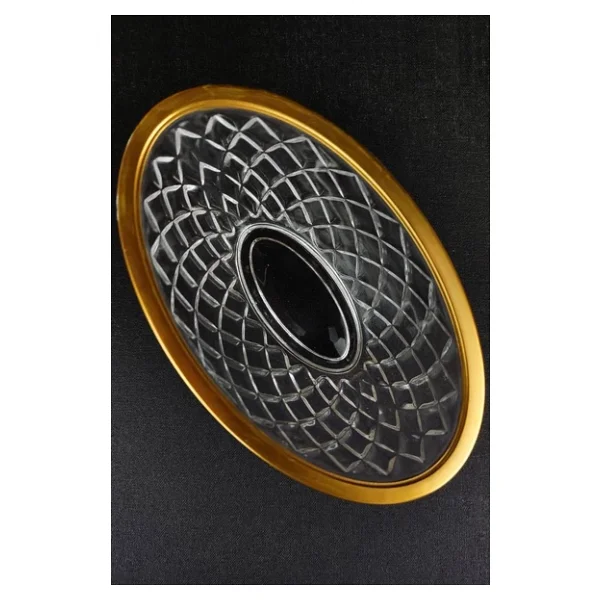 Digithome Cam Gondol Şekerlik ve Sunumluk Gold Yaldızlı Oval 14,5 Cm - SK.GND.001 C320.035 - Görsel 7