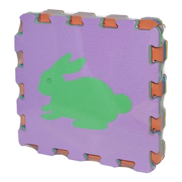 90-962 ECO EVA 33X33 Hayvanlar Oyun Halısı 7 mm - Görsel 5